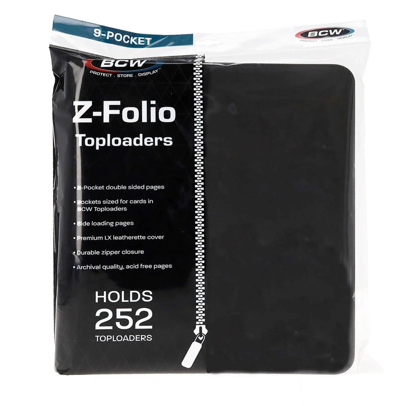 Z-Folio Toploader Binder 9 Pocket