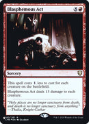 Blasphemous Act [The List]