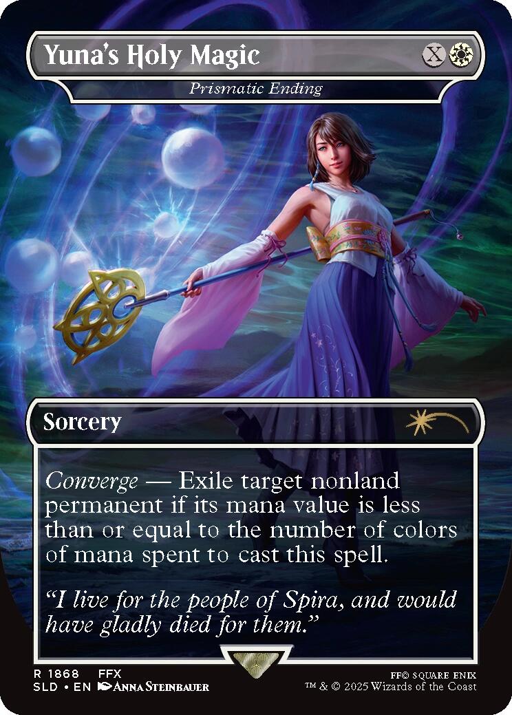 Yuna's Holy Magic - Prismatic Ending [Secret Lair Drop Series]