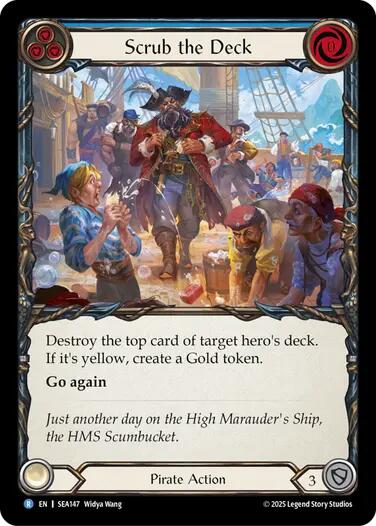 Scrub the Deck [SEA147] (High Seas)