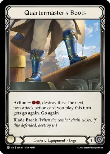 Quartermaster's Boots [SEA185] (High Seas)