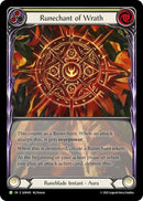 Runechant of Wrath (Yellow) [GEM183-RF] (GEM Pack 5)  Rainbow Foil