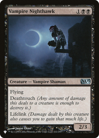 Vampire Nighthawk (M13) [The List]