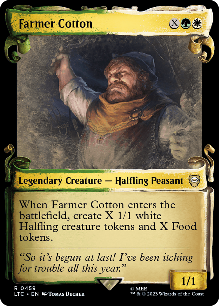 Farmer Cotton [The Lord of the Rings: Tales of Middle-Earth Commander Showcase Scrolls]