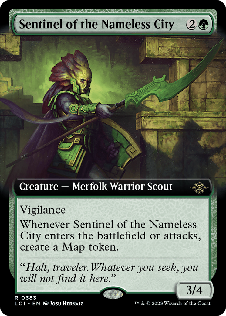 Sentinel of the Nameless City (Extended Art) [The Lost Caverns of Ixalan]