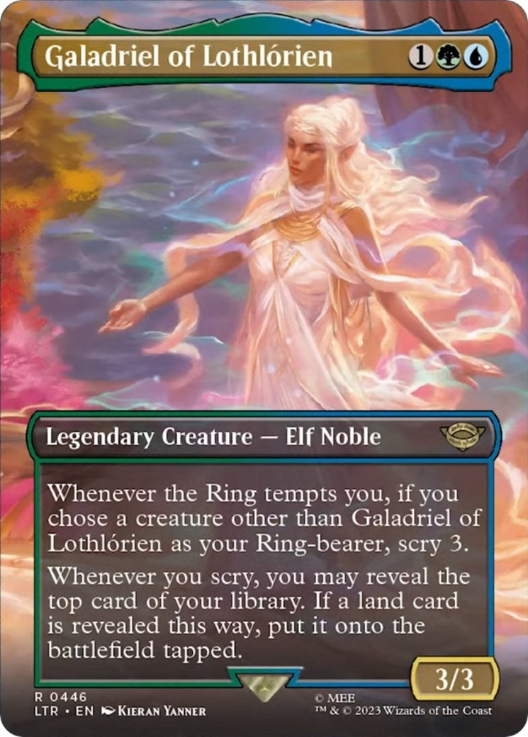Galadriel of Lothlorien (Borderless Alternate Art) [The Lord of the Rings: Tales of Middle-Earth]