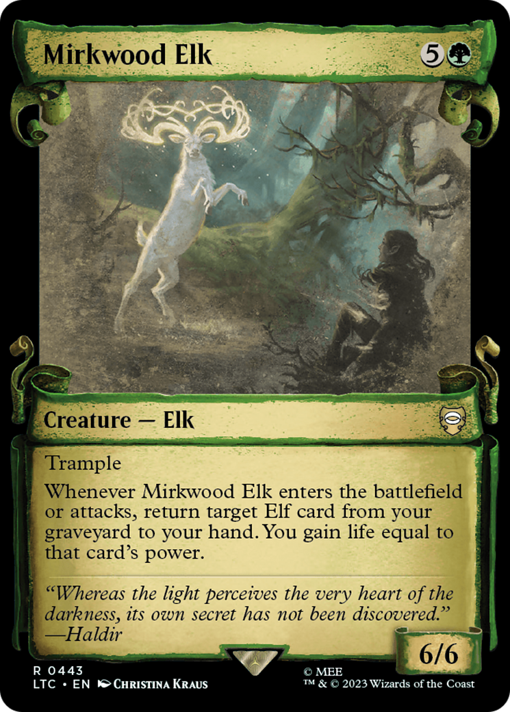 Mirkwood Elk [The Lord of the Rings: Tales of Middle-Earth Commander Showcase Scrolls]