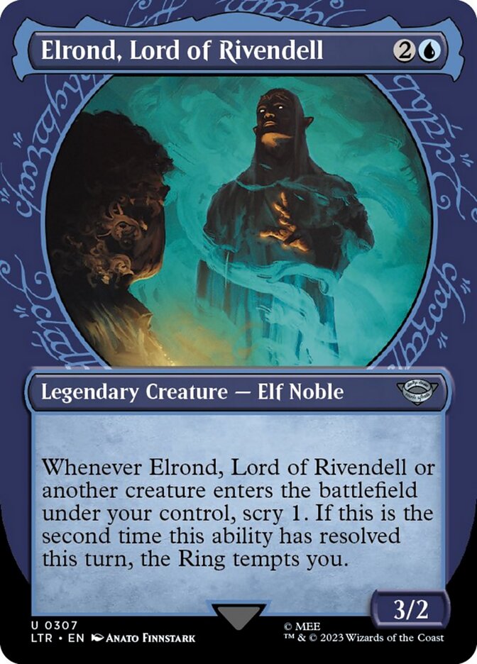 Elrond, Lord of Rivendell (Showcase Ring Frame) [The Lord of the Rings: Tales of Middle-Earth]