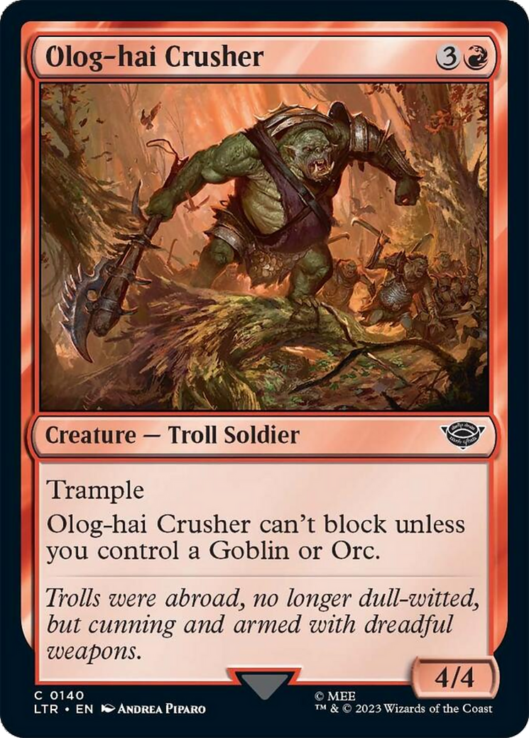 Olog-hai Crusher [The Lord of the Rings: Tales of Middle-Earth]